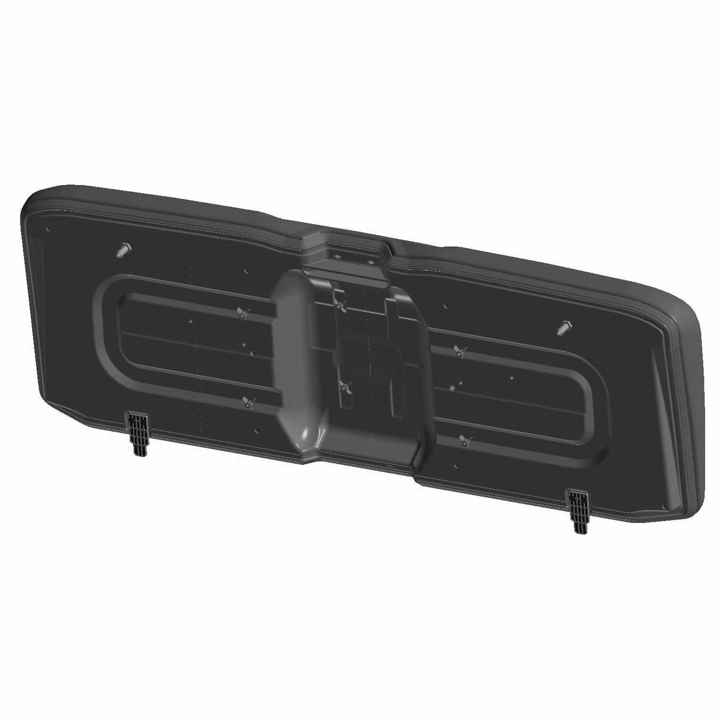 Polaris Ranger Seat Bottom, Gloss Black, Genuine OEM Part 2687998-070, Qty 1
