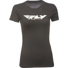 Women's Fly Corporate Tee Black Lg
