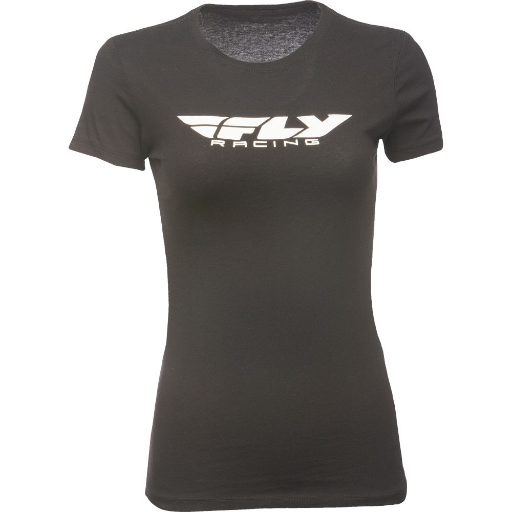 Women's Fly Corporate Tee Black Md