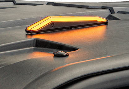 RAVEK Turn Signal Kit - Amber - White Running Lights - Polaris Ranger 64-101