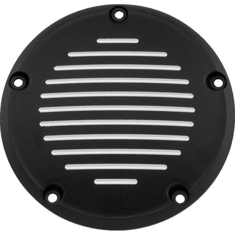 Bikers Choice 99-Up Big Twin Black 5 Hole Derby Cover