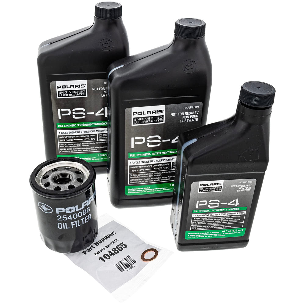 
                      
                        Polaris OEM Fluid & Oil Change Kit Air Filter Spark Plugs 2014-19 RZR XP & XP 4 1000
                      
                    