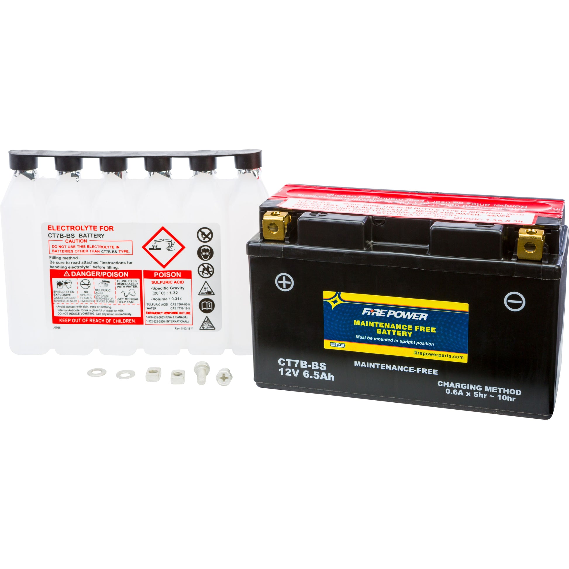 Battery Ct7b Bs Maintenance Free