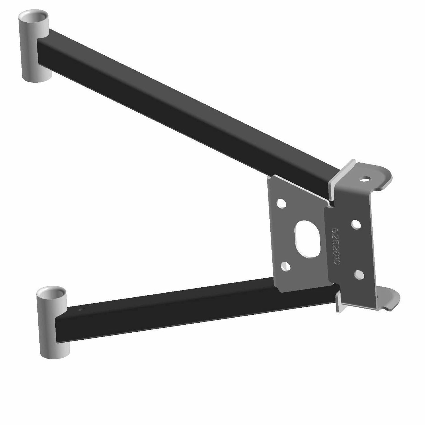 Polaris Ranger Weld-Control Arm, Lower, Matte Black, Genuine OEM Part 1018190-458, Qty 1