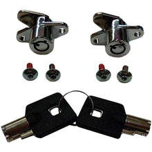 Lock & Key Assembly For Hard Saddlebags