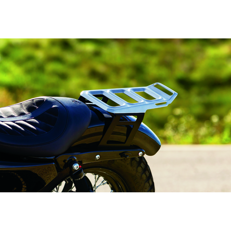 Kuryakyn Dillinger Luggage Rack Silver