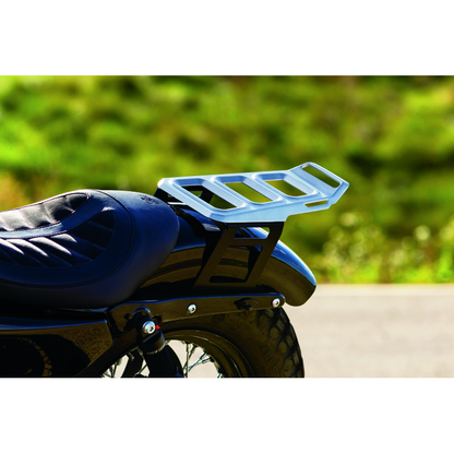 Kuryakyn Dillinger Luggage Rack Silver
