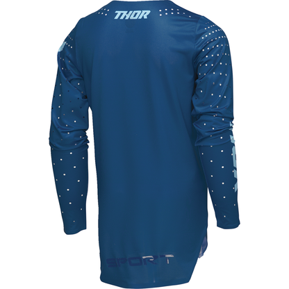 THOR Youth Sportmode Brave Jersey - Blue - Medium 2912-2536