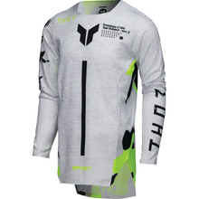 THOR Youth Sportmode Riot Jersey - White/Acid - Large 2912-2540