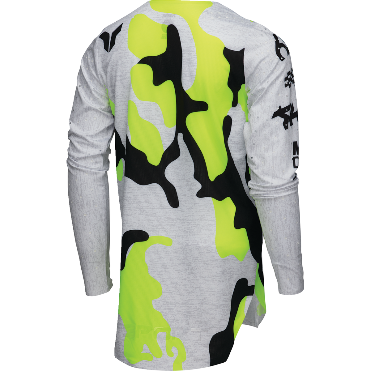 THOR Youth Sportmode Riot Jersey - White/Acid - Large 2912-2540