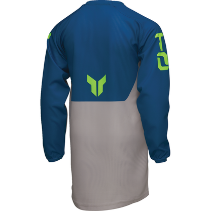 THOR Youth Launchmode Forge Jersey - Blue - Large 2912-2552