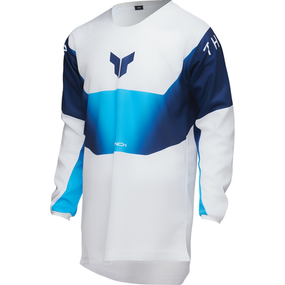 THOR Youth Launchmode Storm Jersey - White - XL 2912-2571