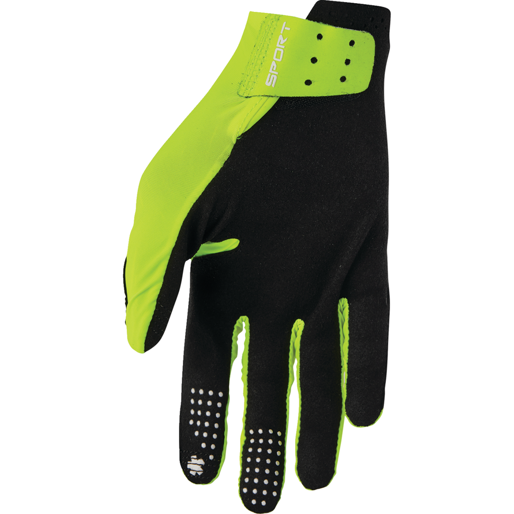 THOR Sportmode Riot Gloves - Acid - Large 3330-8027
