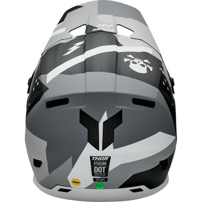 THOR Reflex Sport Helmet - Carbon Brave - MIPS? - Gray/White - Large 0110-8760