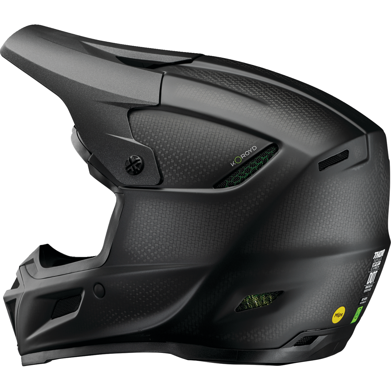 THOR Reflex Sport Helmet - Carbon Stealth - MIPS? - Black - Large 0110-8766