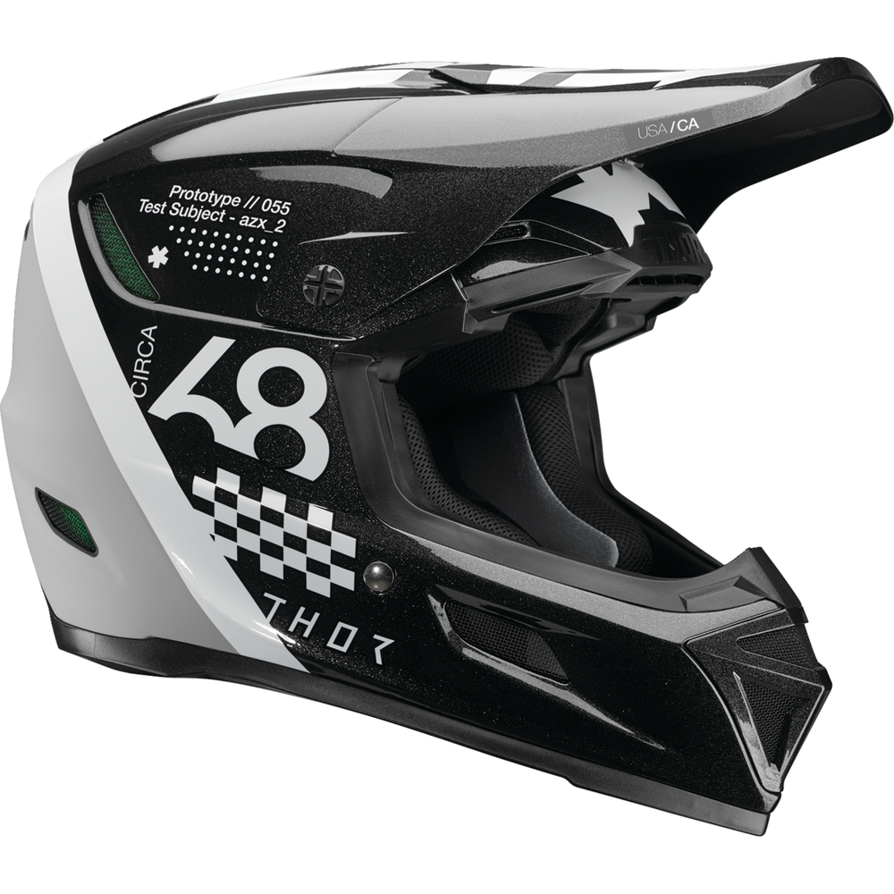 THOR Reflex Sport Helmet - Riot - MIPS? - Black/White - 2XL 0110-8780