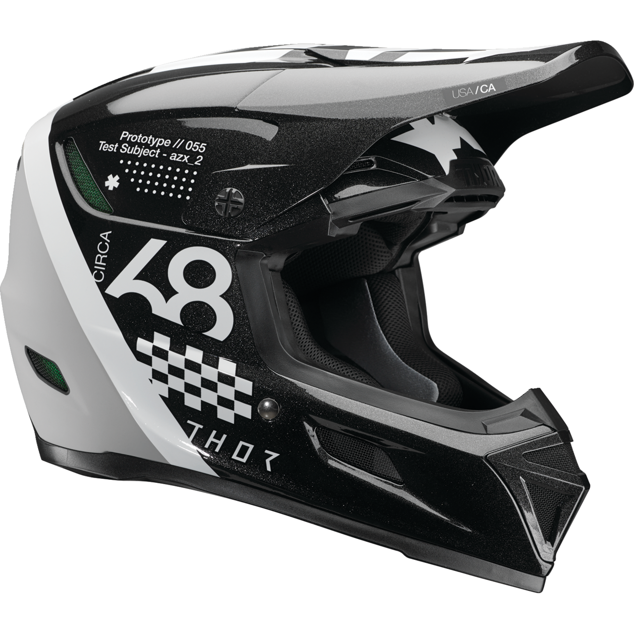 THOR Reflex Sport Helmet - Riot - MIPS? - Black/White - 2XL 0110-8780