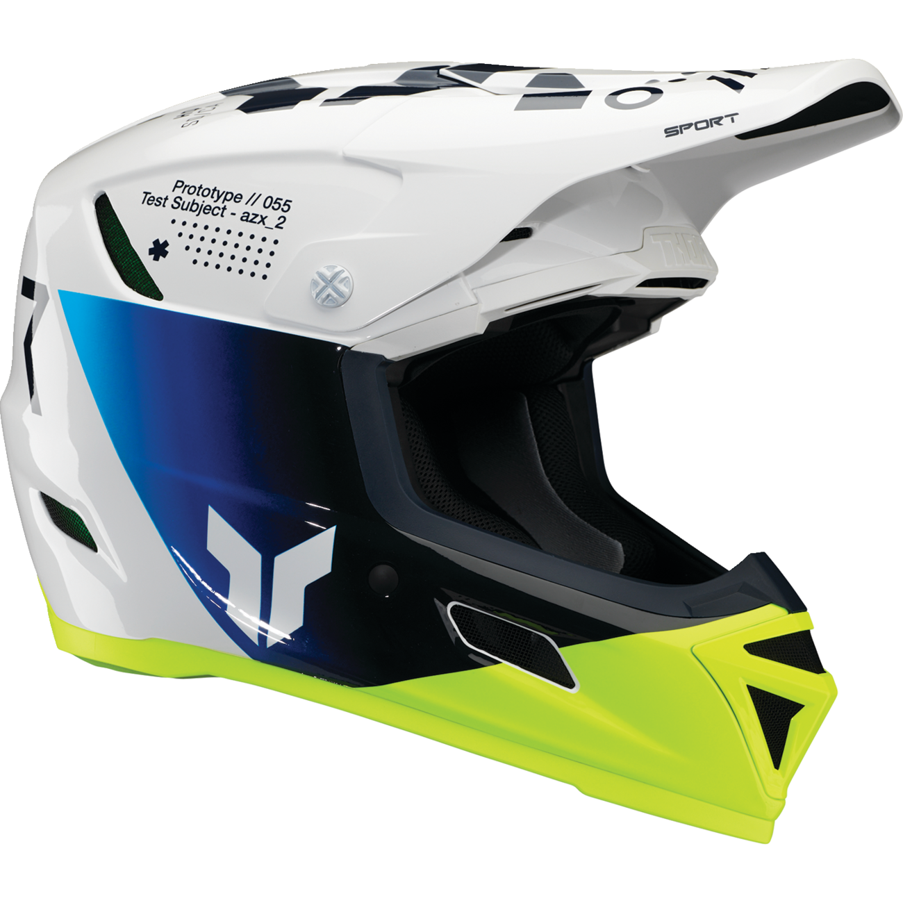 THOR Reflex Sport Helmet - Strike - MIPS? - Navy/Acid - Large 0110-8790