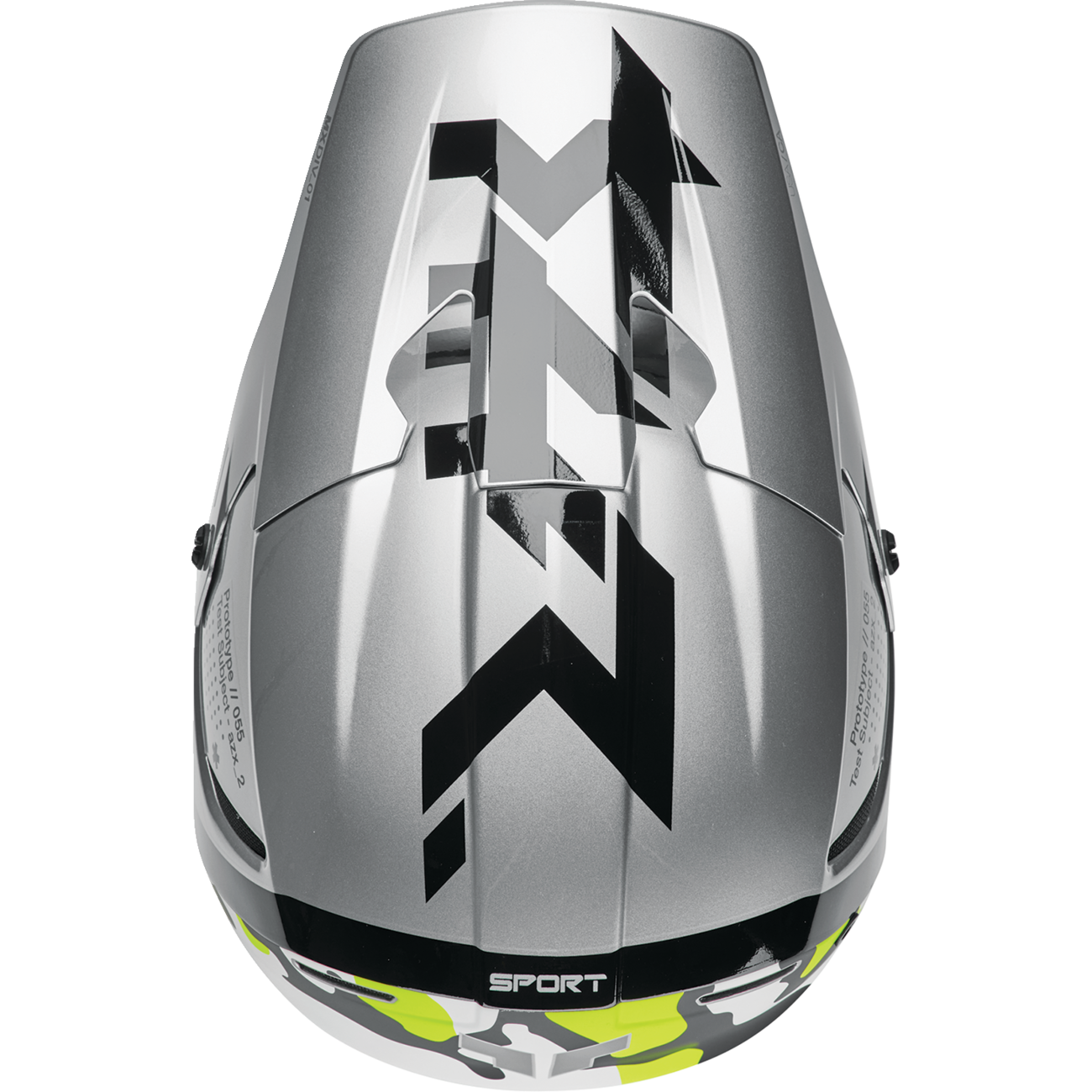 THOR Reflex Sport Helmet - Riot - MIPS? - Gray/Acid - XS 0110-8769