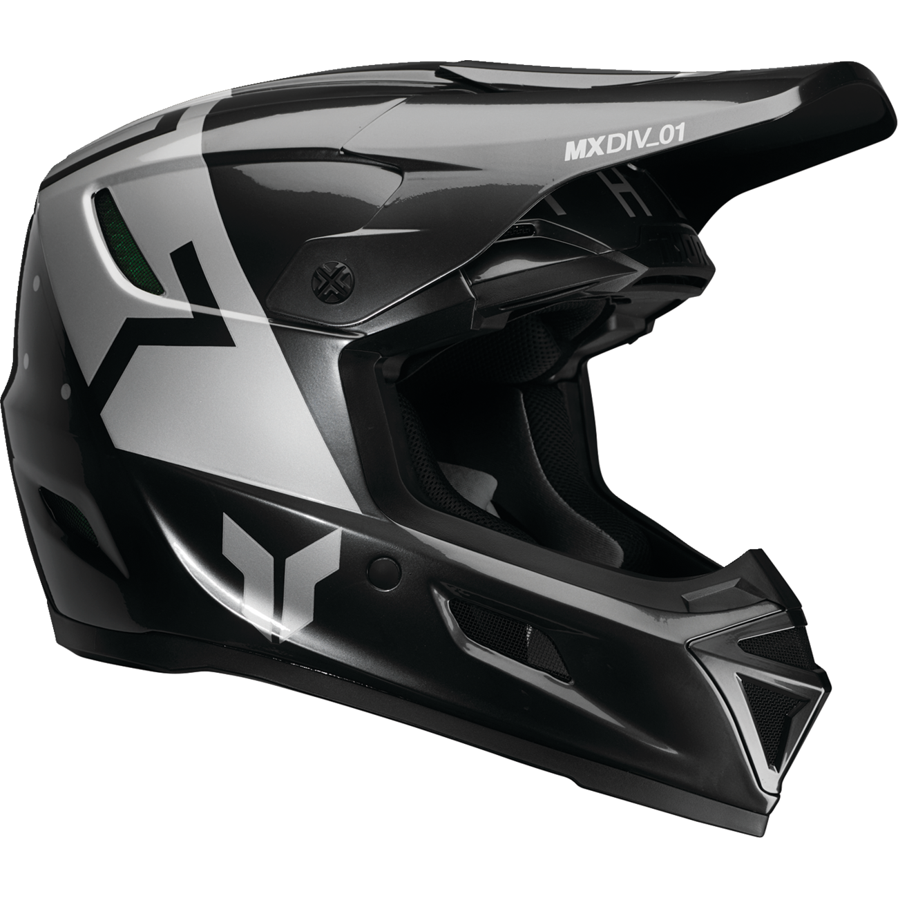 THOR Reflex Sport Helmet - Rogue - MIPS? - Charcoal/Silver - XL 0110-8797