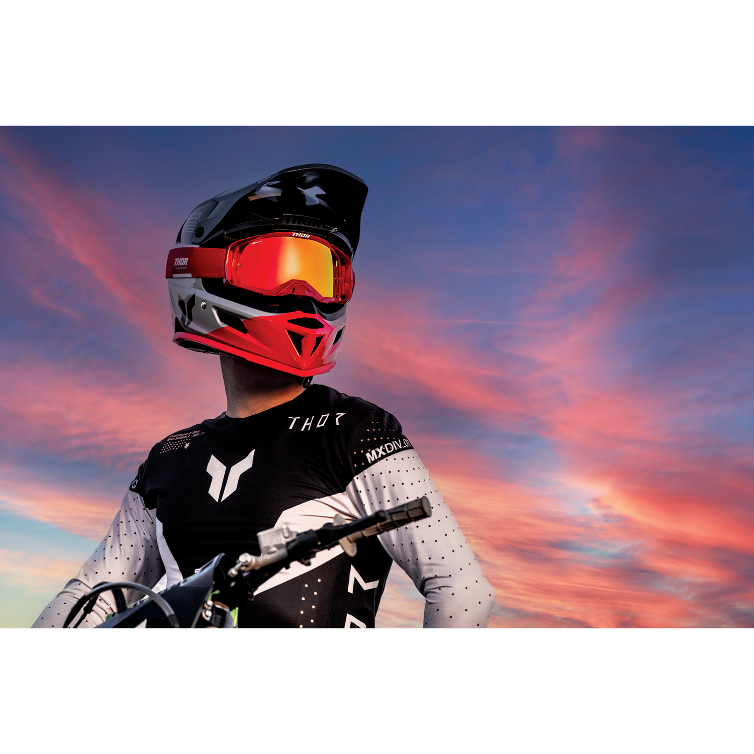 THOR Reflex Sport Helmet - Strike - MIPS? - Black/Red - XS 0110-8781