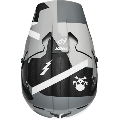 THOR Reflex Sport Helmet - Carbon Brave - MIPS? - Gray/White - Small 0110-8758