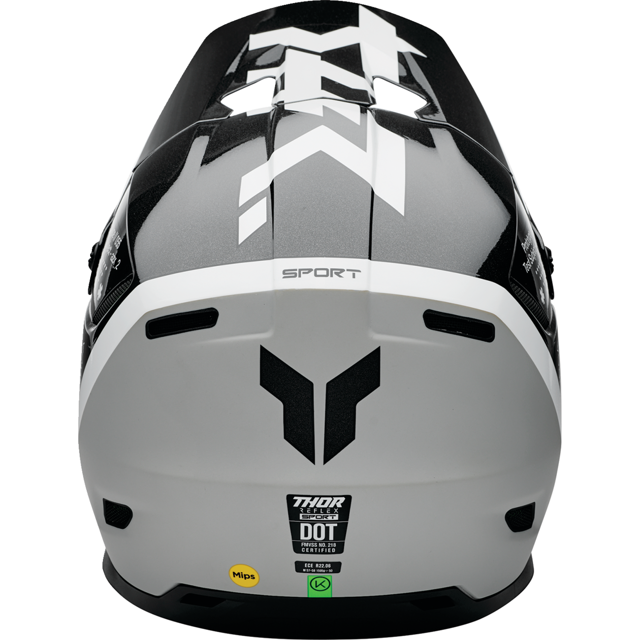 THOR Reflex Sport Helmet - Riot - MIPS? - Black/White - 2XL 0110-8780