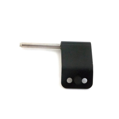Polaris Ranger Hinge, Upper, Right Side, Matte Black, Genuine OEM Part 1018775-458, Qty 1