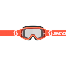 Primal Goggle Orange/White Clear Works