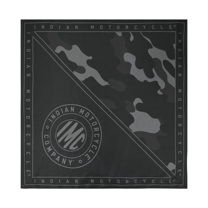 Indian Motorcycle Camo Bandana, Black - 2833206