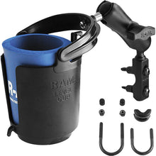 Brake/Clutch Reservoir Mount W/Self Leveling Cup Holder