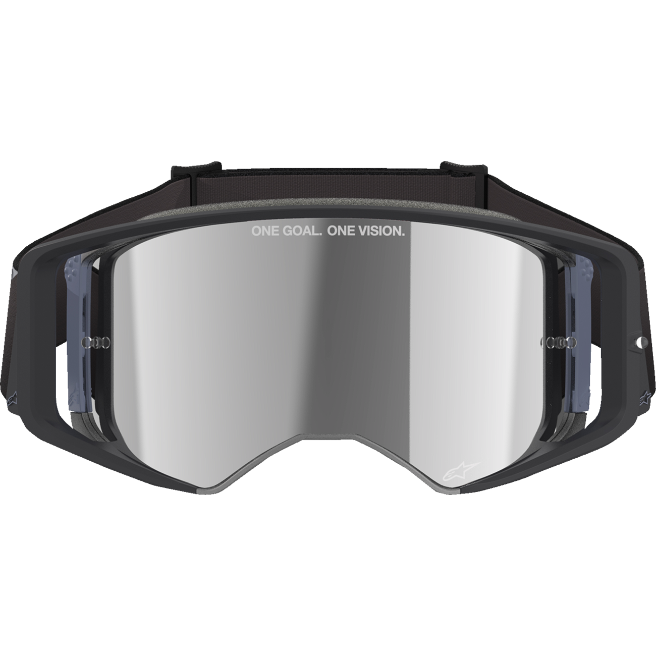 ALPINESTARS GOGGLES Supertech Goggle - Corp - Black - ABS Vision - Gray Mirror Lens 5100325-1513