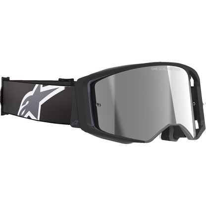 ALPINESTARS GOGGLES Supertech Goggle - Corp - Black - ABS Vision - Gray Mirror Lens 5100325-1513