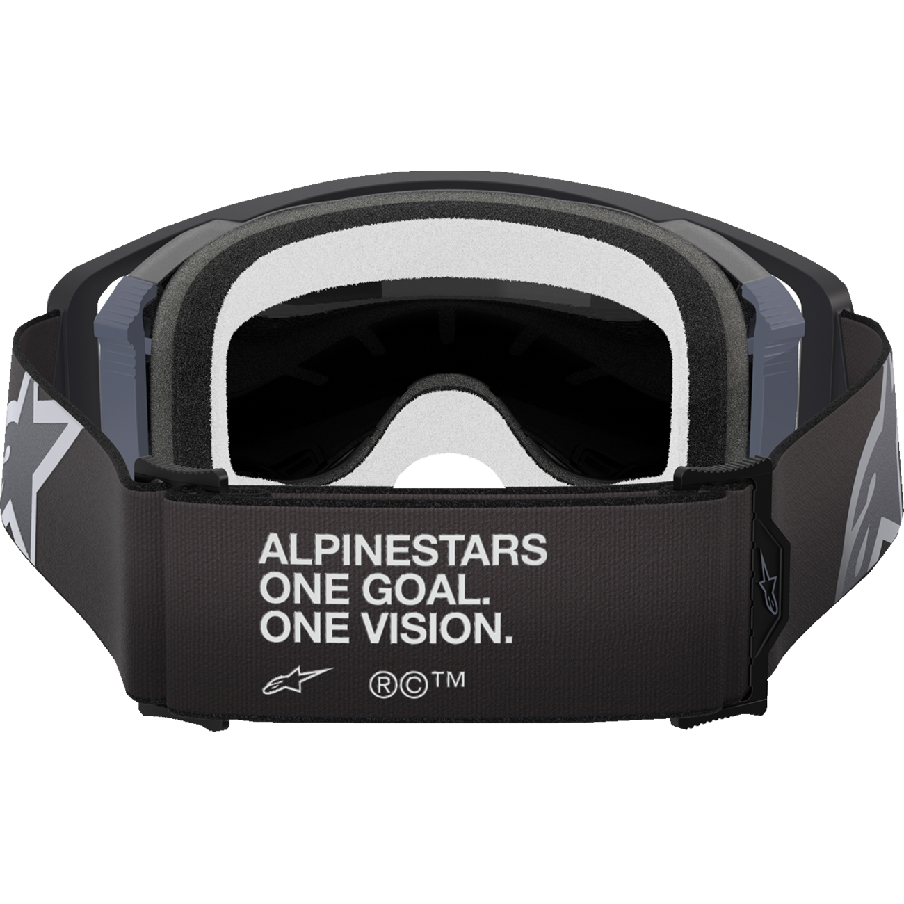 ALPINESTARS GOGGLES Supertech Goggle - Corp - Black - ABS Vision - Gray Mirror Lens 5100325-1513