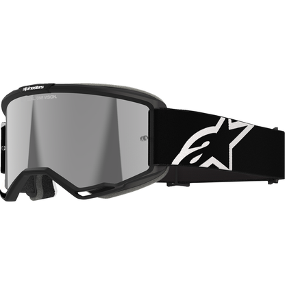 ALPINESTARS GOGGLES Vision 5 Goggle - Corp - Black - Silver Mirror Lens 5101825-1456