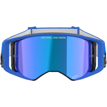 ALPINESTARS GOGGLES Supertech Goggle - Stream - Blue - ABS Vision - Blue Mirror Lens 5100625-7271