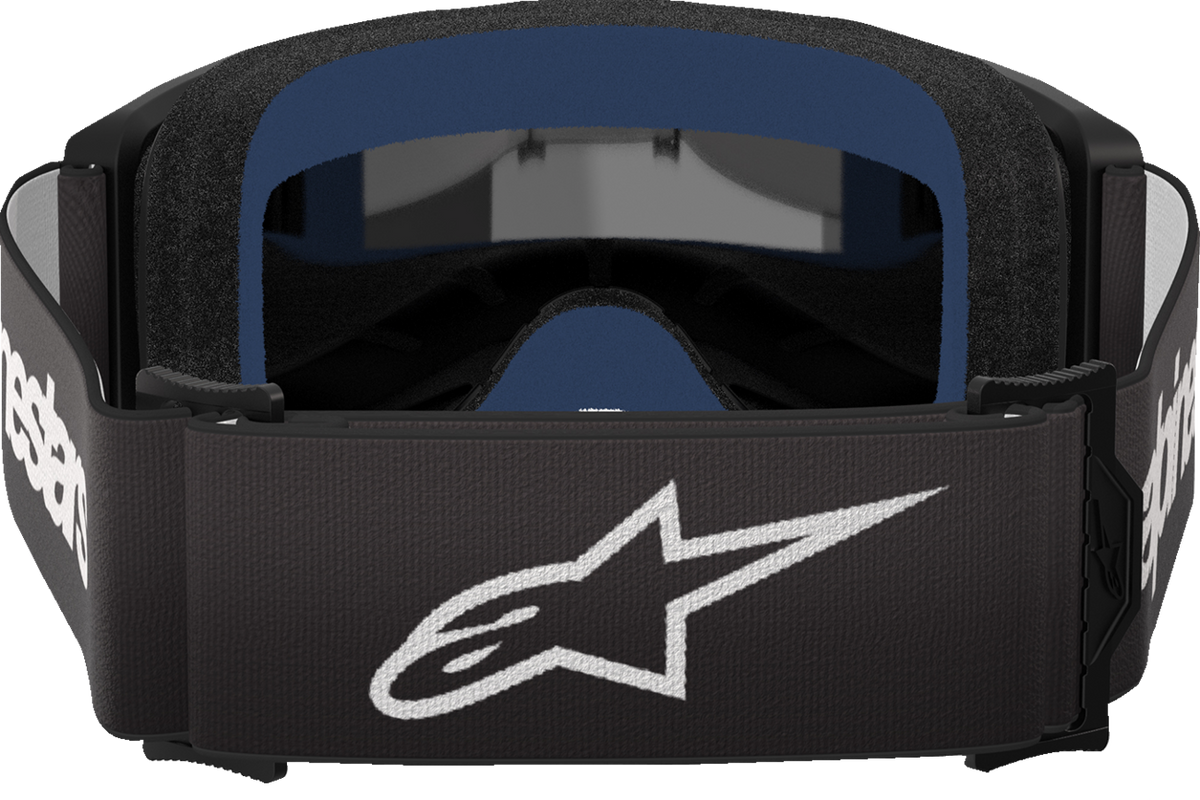 ALPINESTARS GOGGLES Vision 3 Goggle - Wordmark - Black - Silver Mirror Lens 5103225-1456