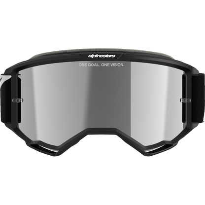 ALPINESTARS GOGGLES Vision 5 Goggle - Corp - Black - Silver Mirror Lens 5101825-1456