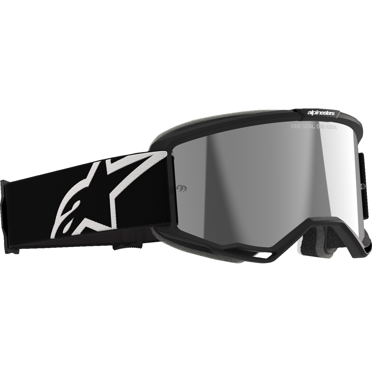 ALPINESTARS GOGGLES Vision 5 Goggle - Corp - Black - Silver Mirror Lens 5101825-1456