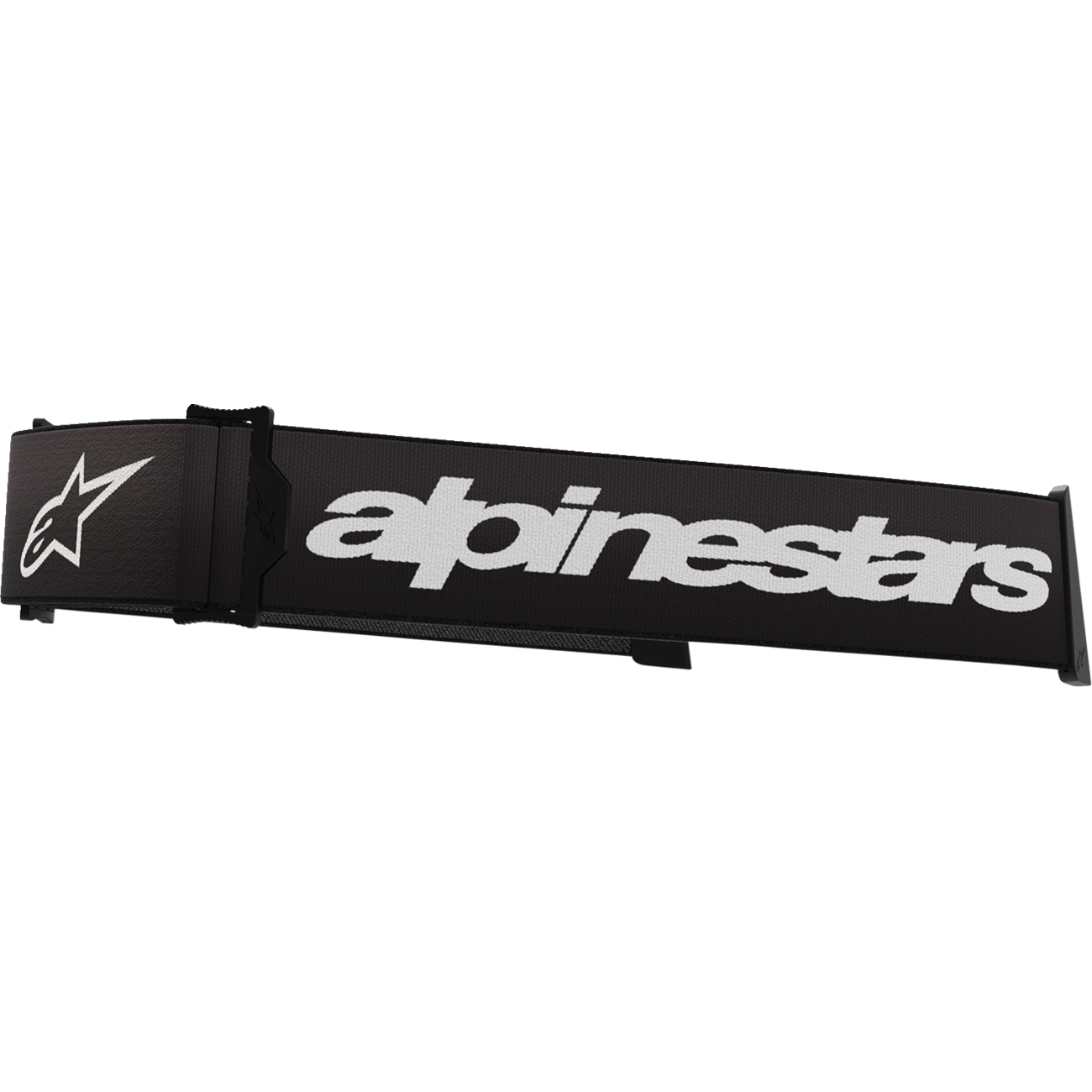 ALPINESTARS GOGGLES Supertech Goggle Strap - Black/White 9400125-12