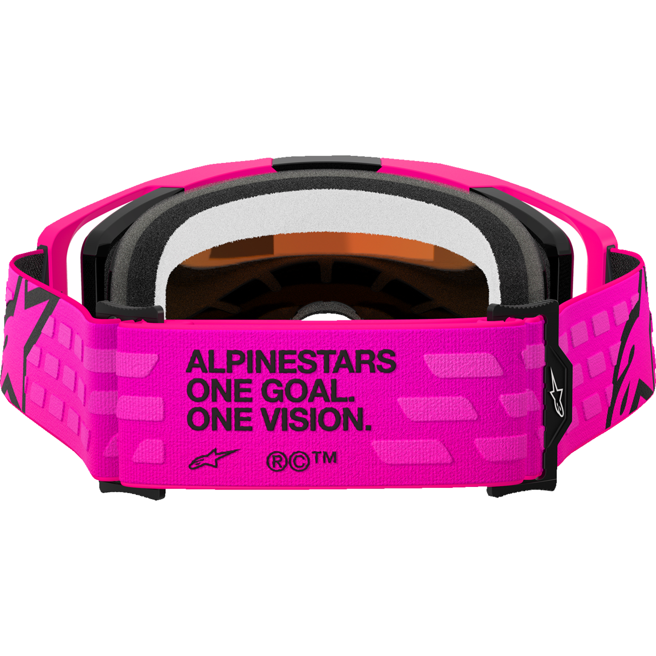 ALPINESTARS GOGGLES Vision 8 Goggle - Corp - Pink - Red Mirror Lens 5101625-3083