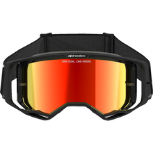 ALPINESTARS GOGGLES Vision 8 Goggle - Corp - Black - Red Mirror Lens 5101625-1446