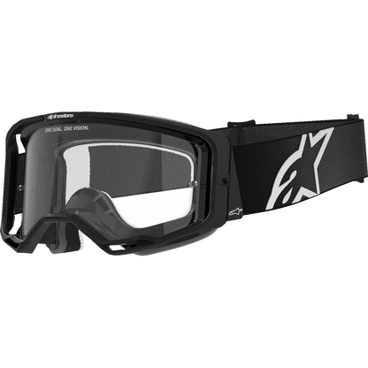 ALPINESTARS GOGGLES Vision 8 Goggle - Corp - Black - Clear Lens 5100825-1425