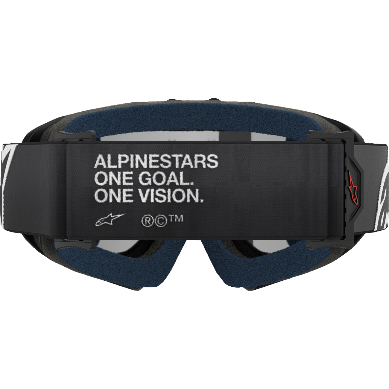 ALPINESTARS GOGGLES Youth Vision Goggle - Corp - Black - Silver Mirror Lens 5140225-1456