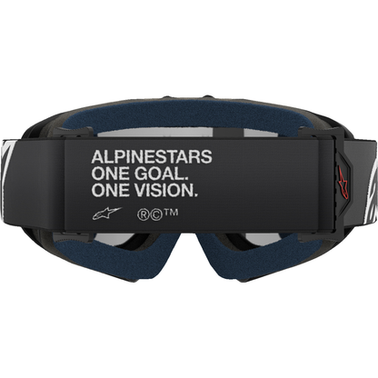 ALPINESTARS GOGGLES Youth Vision Goggle - Corp - Black - Silver Mirror Lens 5140225-1456
