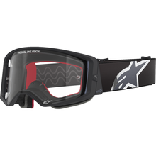 ALPINESTARS GOGGLES Supertech Goggle - Corp - Black/Gray - Clear Lens 5100125-1507