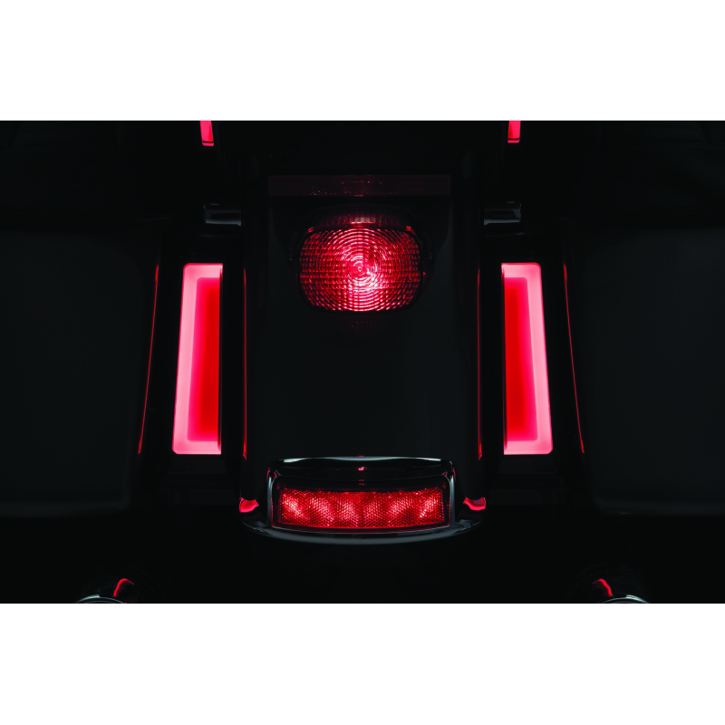 Kuryakyn Tracer L.E.D. Inserts For Saddlebag Supports Black