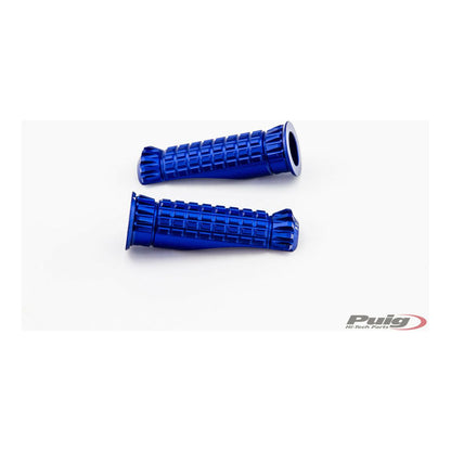 Footpegs R Fighter Blue