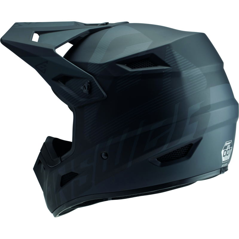 Answer AR1 V2 Bold Helmet Black/Dark Grey Youth - Small