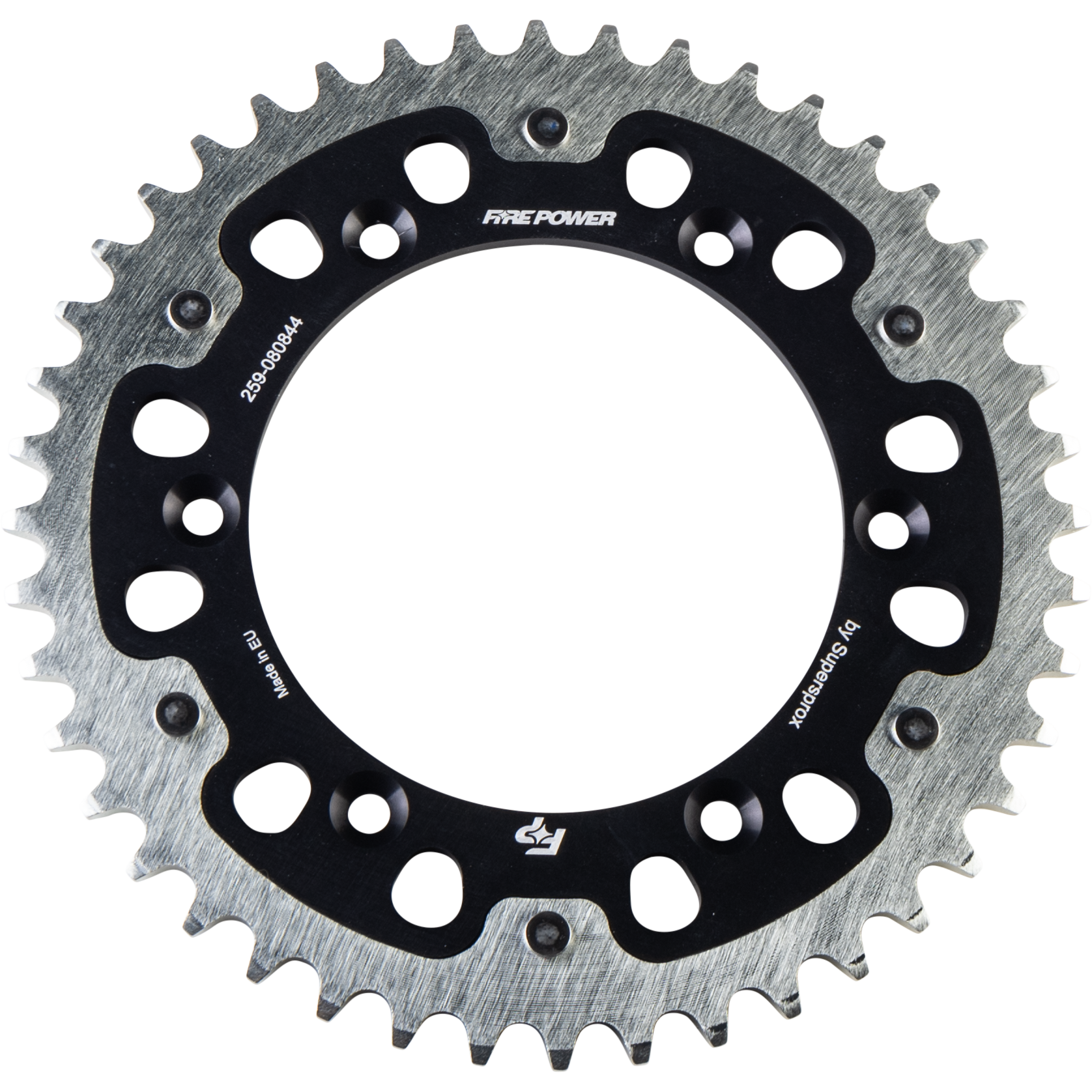 Rear Sprocket Hybrid 44t Blk/Sil